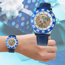 Kids PHOTO NAME Watch - Pet | Amigos | Família