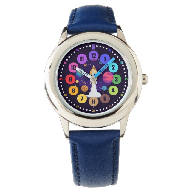 Relógio Kinder Armbanduhr als Lernuhr (Frente)