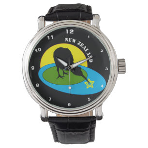 Relógio Kiwi - Fashion de Pássaros e Irmãos da Nova Zel