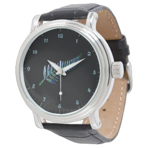 RELÓGIO KIWI NEW ZEALAND FERN PAUA WATCH