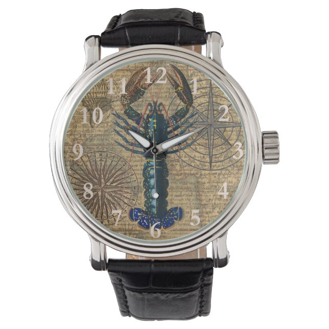 Relógio Lagostim Marisco Marisco Maine Oceano Clássico (Frente)