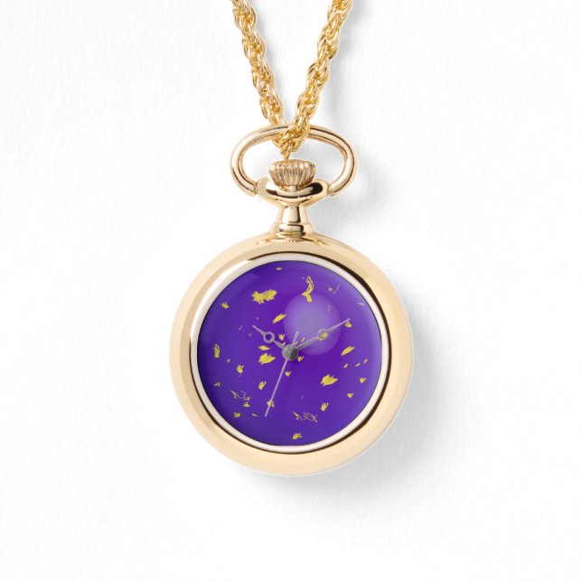 Relógio Lápis-lazuli grande (Frente)