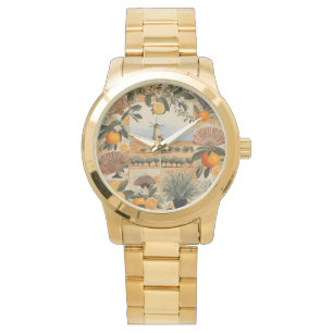 Relógio Laranjas, ventoinhas e moinhos de vento em Espanha