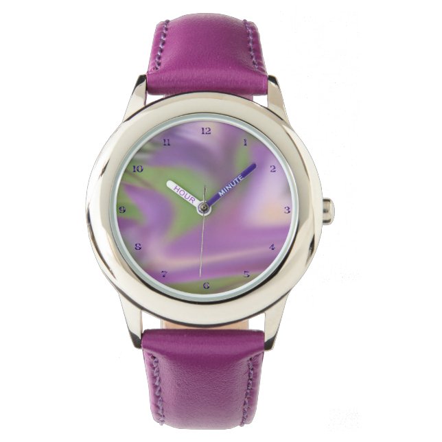 Relógio Lavanda Swirl Watch (Frente)