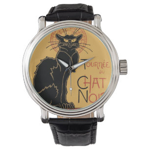 Relógio Le Chat Noir Art Nouveau