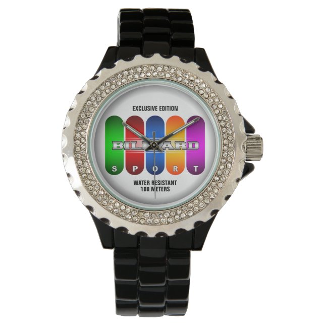 Relógio Legal Billiard Sport Watch (Várias Modelos) (Frente)