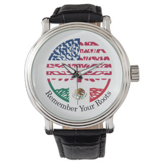 Relógio lembre-se de suas raízes