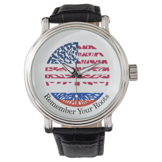 Relógio lembre-se de suas raízes