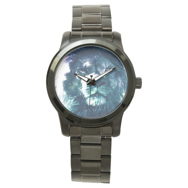 Relógio Leo Lion Teal Watch (Frente)