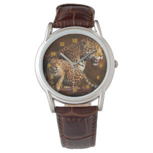 Relógio LEOPARD "A Noite Selvagem"