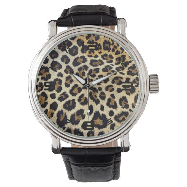 Relógio Lepard Print Watch (Frente)