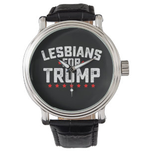 Relógio Lésbicas Pelo Trump Eleição Presidencial LGBTQ