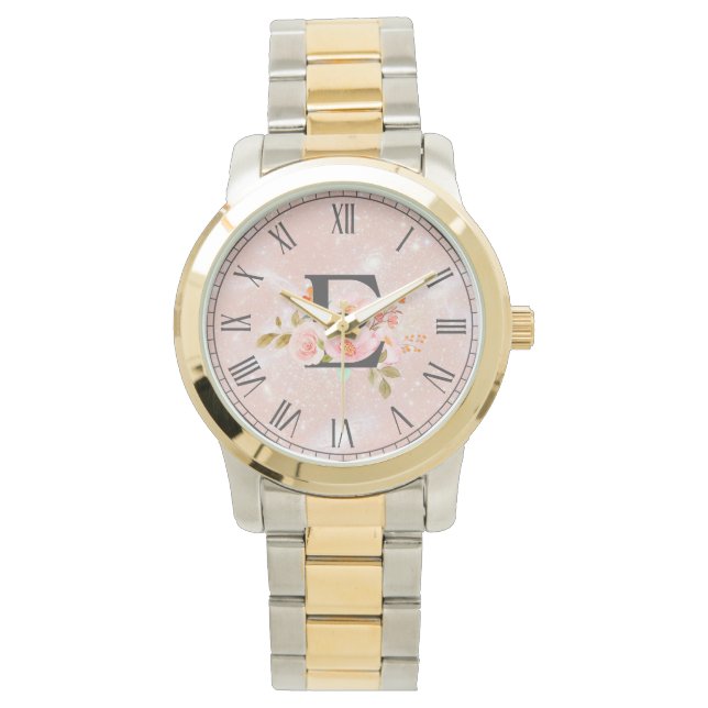 Relógio Letter E (Frente)