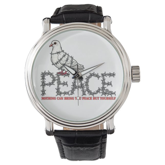 Relógio Liberdade e paz (Frente)