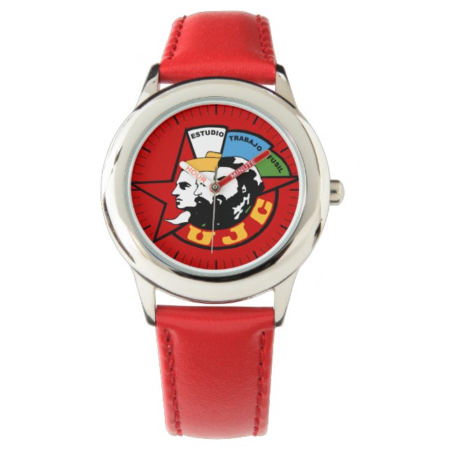 Relógio Liga Comunista Jovem CUBA Watch (Frente)