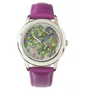Relógio Lilac floresce eWatch