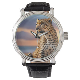 Relógio Linda Leopardo