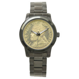 Relógio Lion of Judah - Haile Selassie - Rastafari Watch A