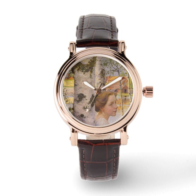 Relógio Lisbeth no Birch Grove (Linda Menina) (Frente)