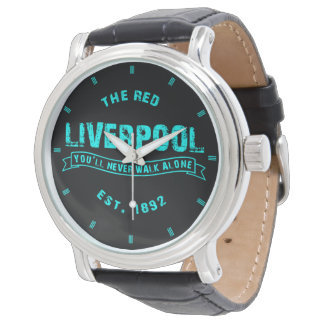 Relógio Liverpool YNWA Blue Vintage
