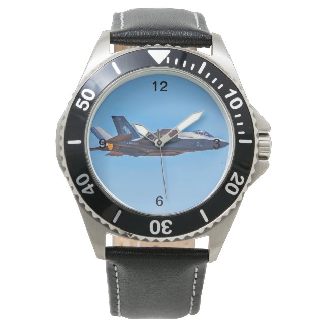 Relógio Lockheed Martin F- 35A Lightning II Watch (Frente)