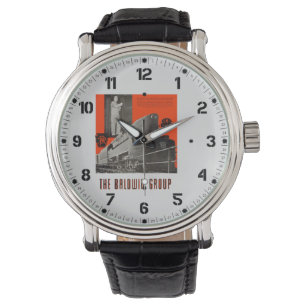 Relógio Locomotiva 6111 Watch da Pensilvânia Railroad T1