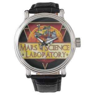 Relógio Logotipo da Missão Mars Science Laboratory