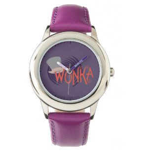 Relógio Logotipo espiral Wonka