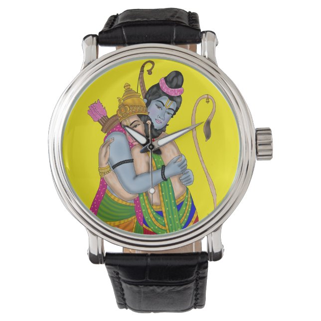 Relógio Lord Rama and Hanuman Clock (Frente)