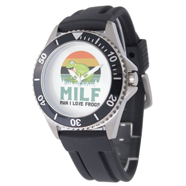 Relógio Love Sapos Watch (Angular)