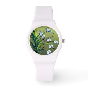 Relógio Lovely Lily: Dança Delicada da Serenidade Springti
