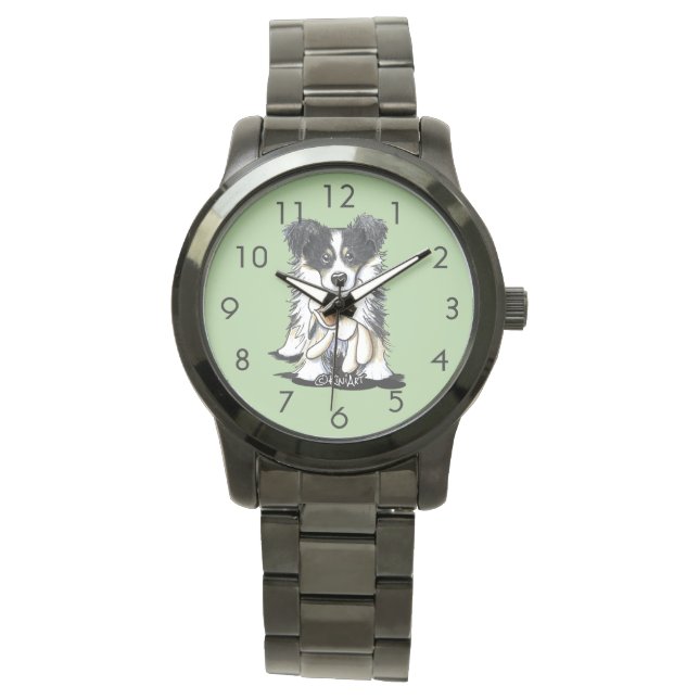 Relógio Lover Border Collie Watch (Frente)