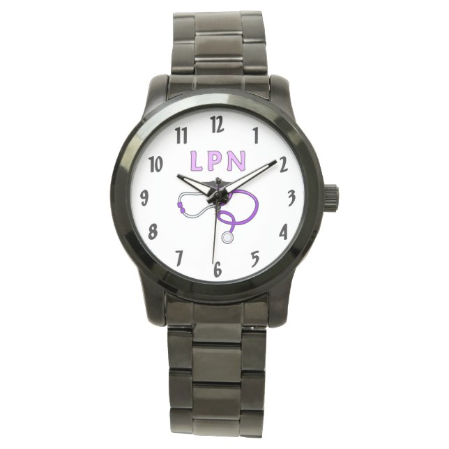Relógio LPN Enfermeiro Stethoscope Watch (Frente)