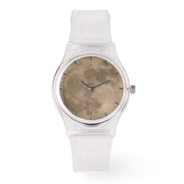 Relógio Lua Assista Ao Pulso Da Lua Completo Assista À Ast (Frente)