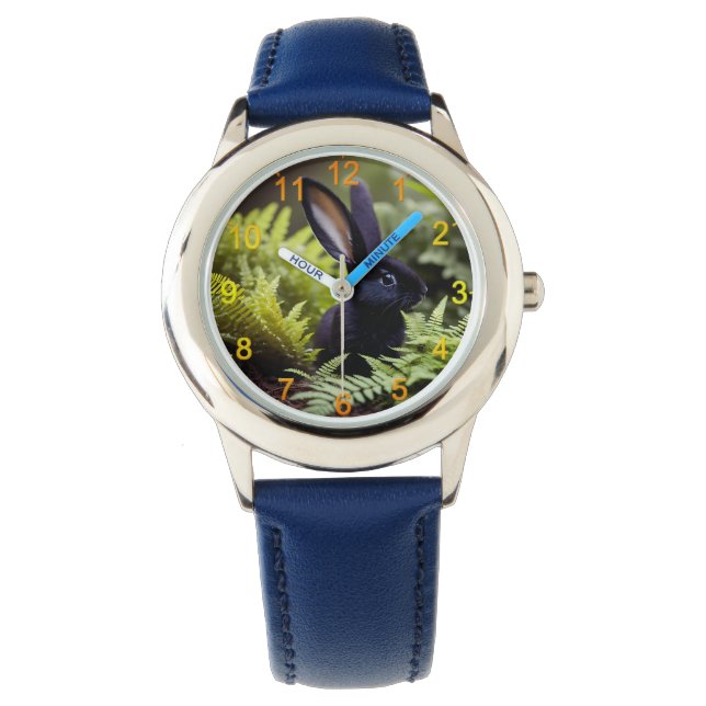 Relógio Lúcifer o Coelho Negro: Um Pacote Escuro de Mal (Frente)