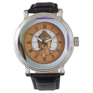 Relógio Lucky Buddha Leather Watch