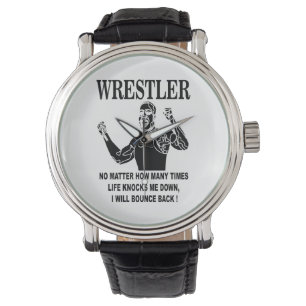 Relógio Luta Inspiracional do Wrestler
