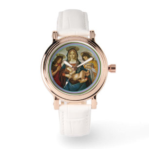 Relógio Madona e Menino de Botticelli