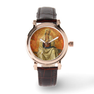 Relógio Madonna em Gloria (Virgem Maria Enthroned)
