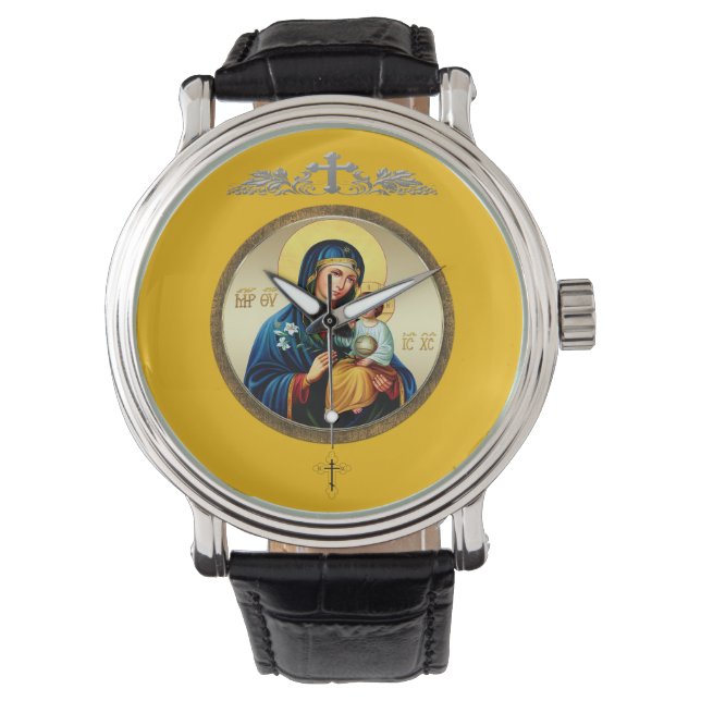 Relógio Mãe de Deus (Frente)