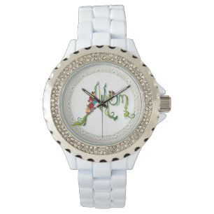 Relógio Mãe Rhinestone Watch