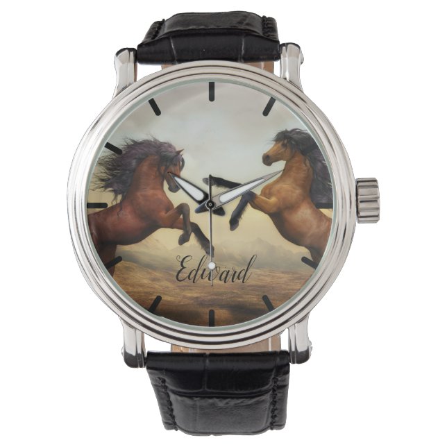 Relógio Majestnacionais Stallions (Frente)