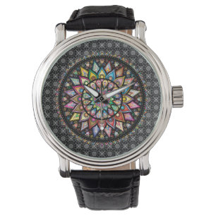 Relógio Mandala. Paz, Amor, Cuidado
