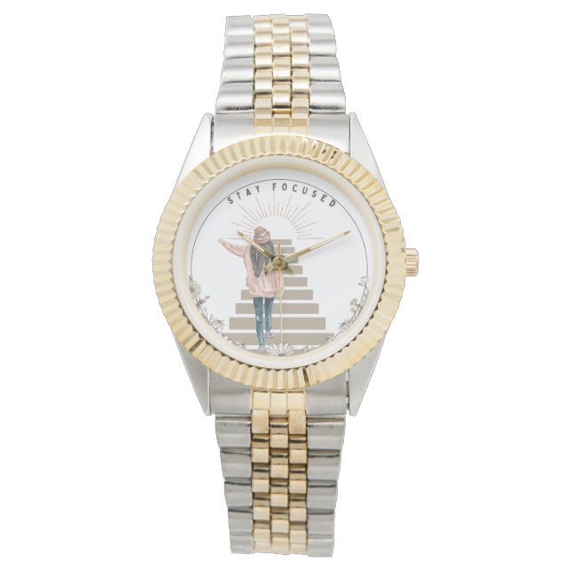 Relógio Mantenha-se concentrado (Frente)