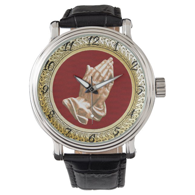 RELÓGIO MÃOS DE ORAÇÃO (Frente)