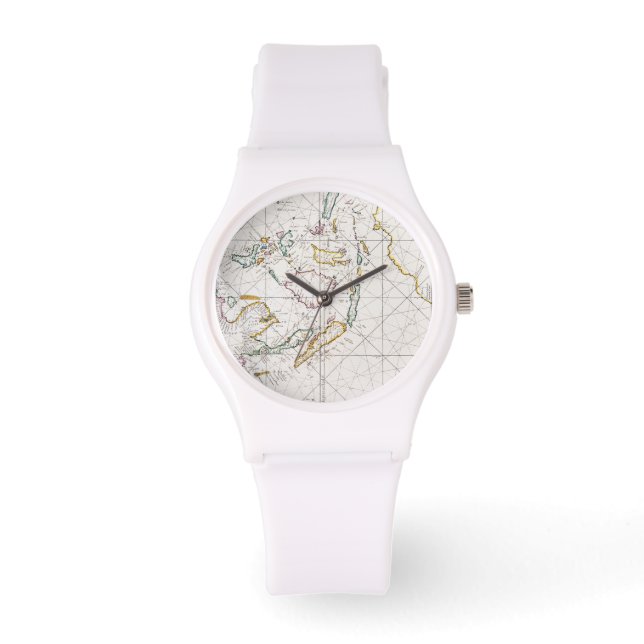 RELÓGIO MAPA: ÍNDICES LESTE, 1670 (Frente)