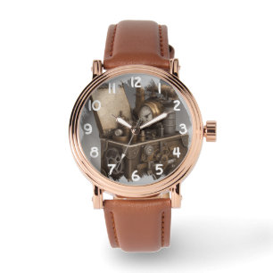 Relógio Máquina do Tempo Steampunk - Treasure Chest Vintag