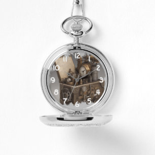 Relógio Máquina do Tempo Steampunk - Treasure Chest Vintag