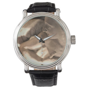 Relógio Marble Angel Sculture Art Impressão