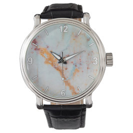 Relógio Marble Texture Wrist Watch Modern Minimal Style